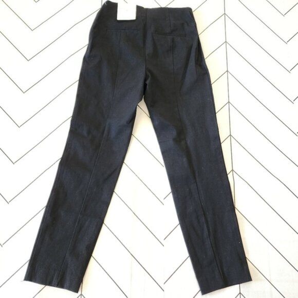 A New Day Women's Solid Black High-Rise Skinny Ankle Pants, Size 2, Fitted Hip - Picture 6 of 8
